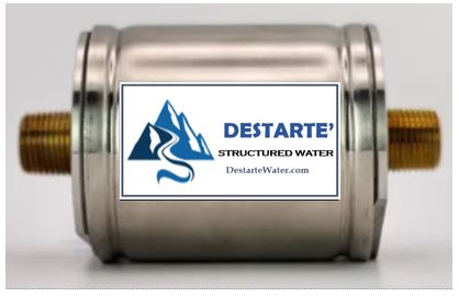Under-sink Structured Water Unit, Compact size perfect for RVs and Hot Tubs too