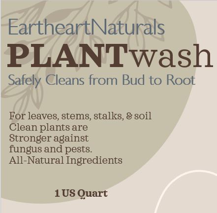 Eartheart Naturals plant wash. Ready-to-spray liquid