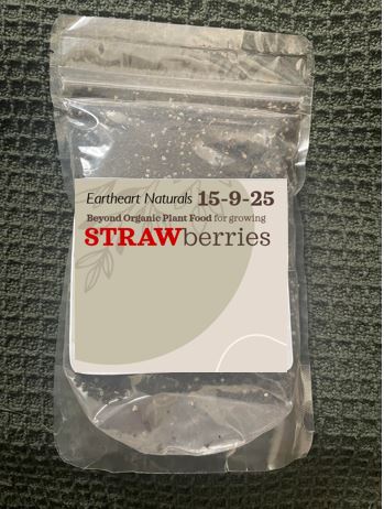 Strawberry Plant Nutrients: Our plant food or growing the best strawberries 8 oz bag